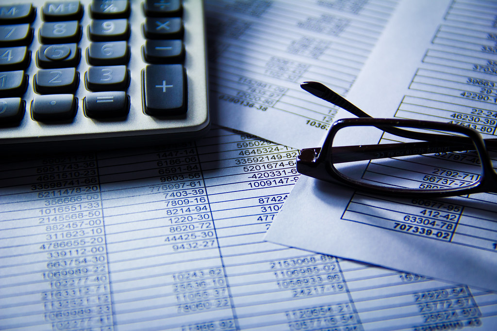 Financial market data dashboard showing figures used by the FlexContractX platform